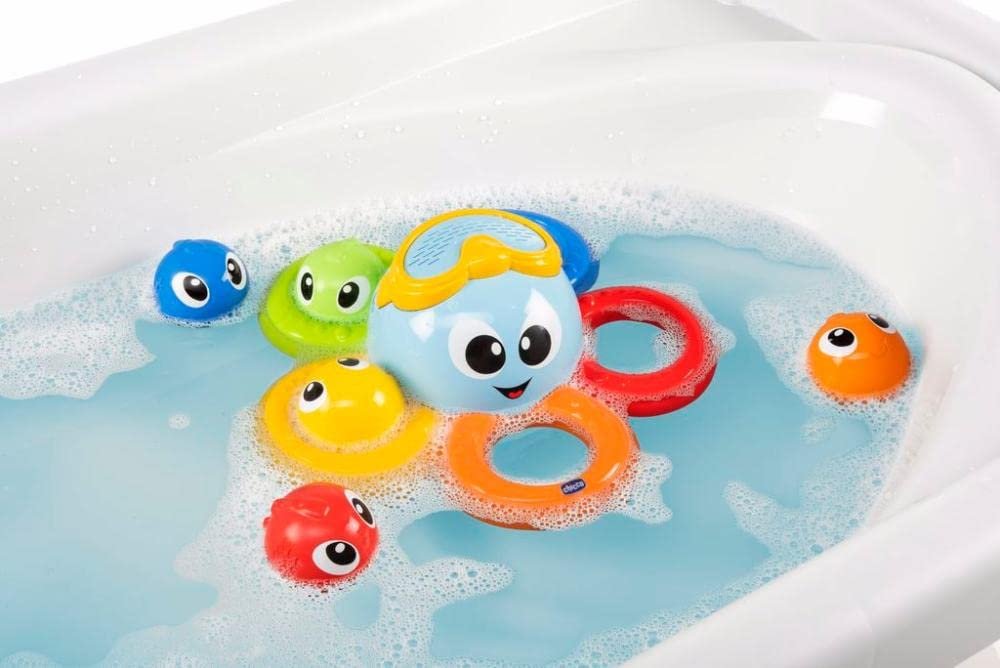 Игрушка для ванны Chicco Billy the Octopus, Multi-Colour, фото №5