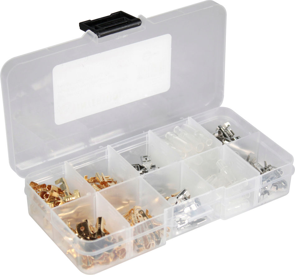 Набір запчастин коннектори обтискні 150од Intertool TC-9005, фото №1