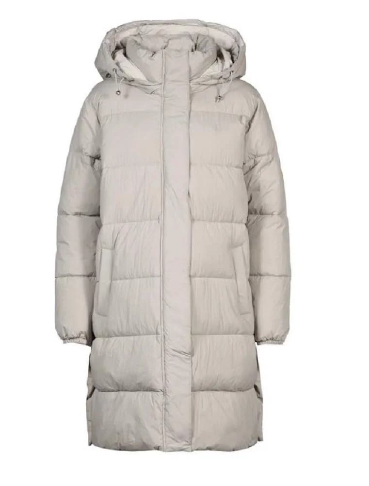 Женское стеганое зимнее пальто с капюшоном Herrlicher Jaci с высоким воротником, фото №1 Женское стеганое зимнее пальто с капюшоном Herrlicher Jaci с высоким воротником, фото №1