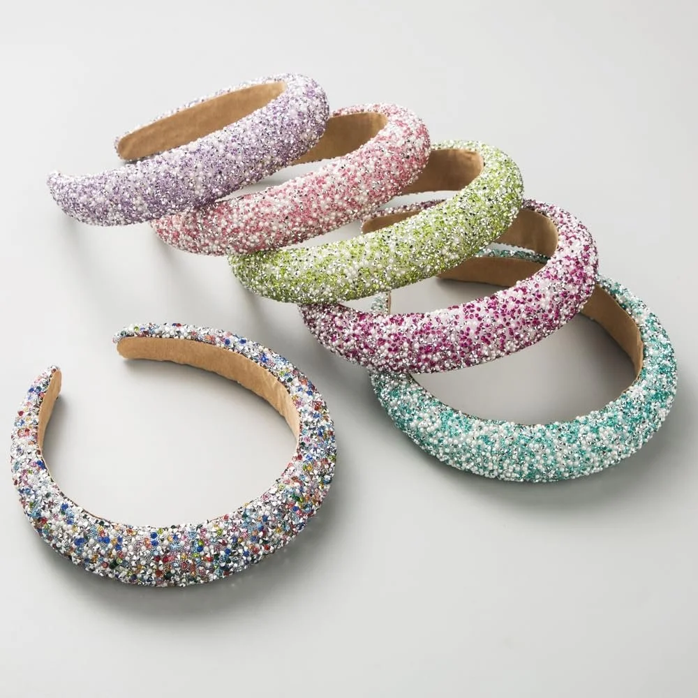 Обруч Женский / Для девушек со стразами и блестками, фото №2