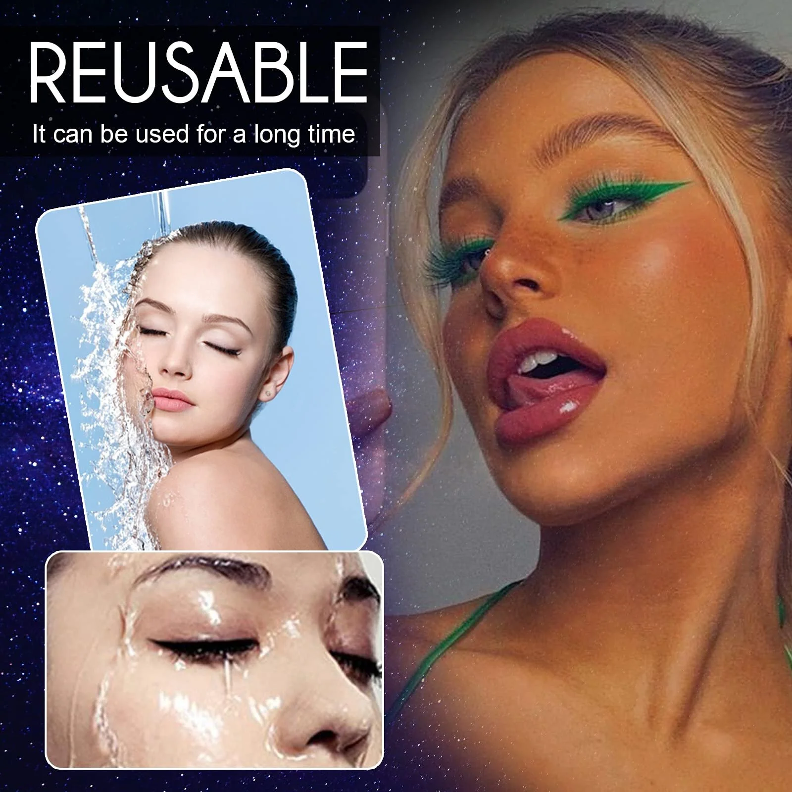 Накладные ресницы Eyeliner Sticker, фото №5