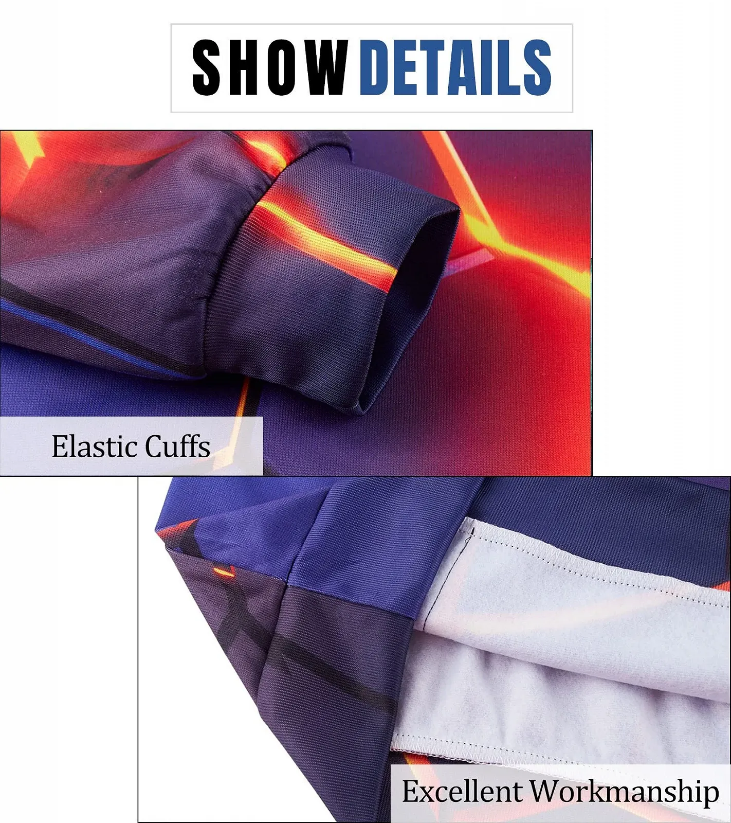 Худі Tuonroad для хлопчиків, 3D принт, дитячий, для дівчаток, худі з довгим рукавом, фото №6