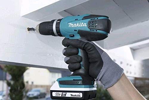 Шуруповерт Makita HP457DWEX4 LI 18V / 1.3Ah 13 мм (2 батареї + набір аксесуарів), фото №5