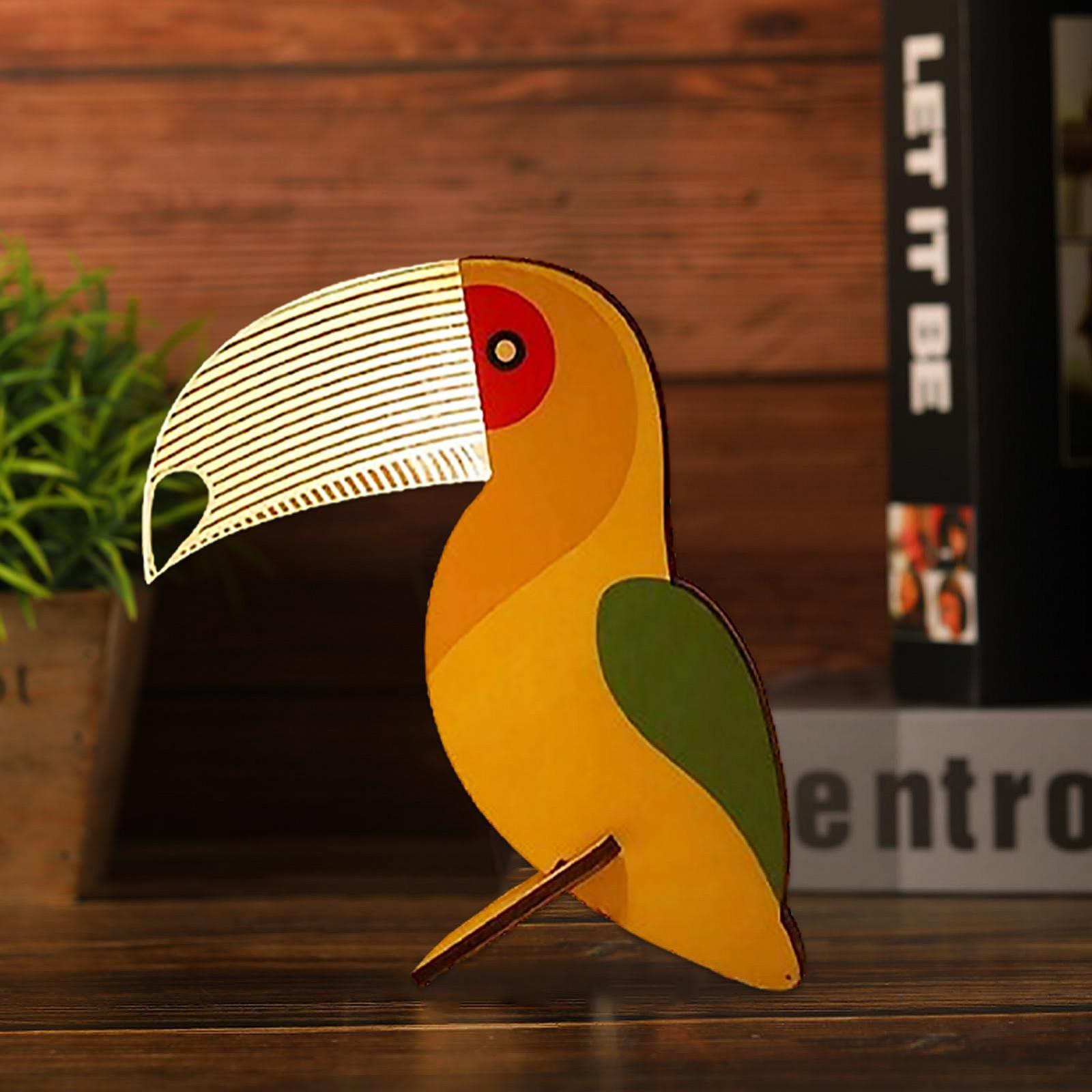 Ночник Wooden Craft 3D Illusion LED Table Lamp Animal, фото №4 Ночник Wooden Craft 3D Illusion LED Table Lamp Animal, фото №4