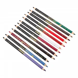 Купить Карандаш для глаз FRCOLOR, черный водостойкий, матовый, двойной - Фото 1 Карандаш для глаз FRCOLOR, черный водостойкий, матовый, двойной - Фото 1