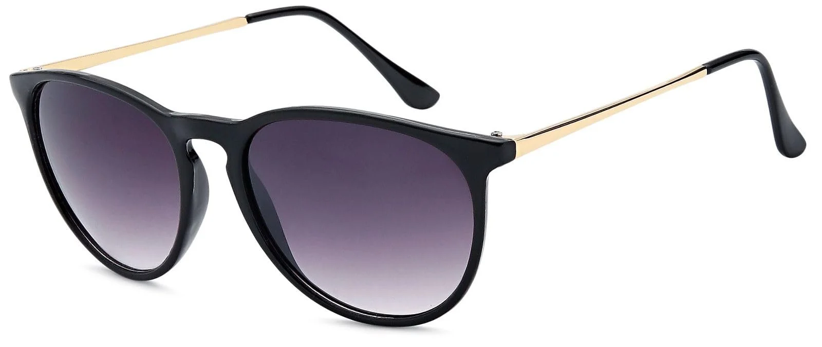 Сонцезахисні окуляри styleBREAKER Овальні лінзи з полікарбонату, пластикова оправа та металева дужка, фото №1