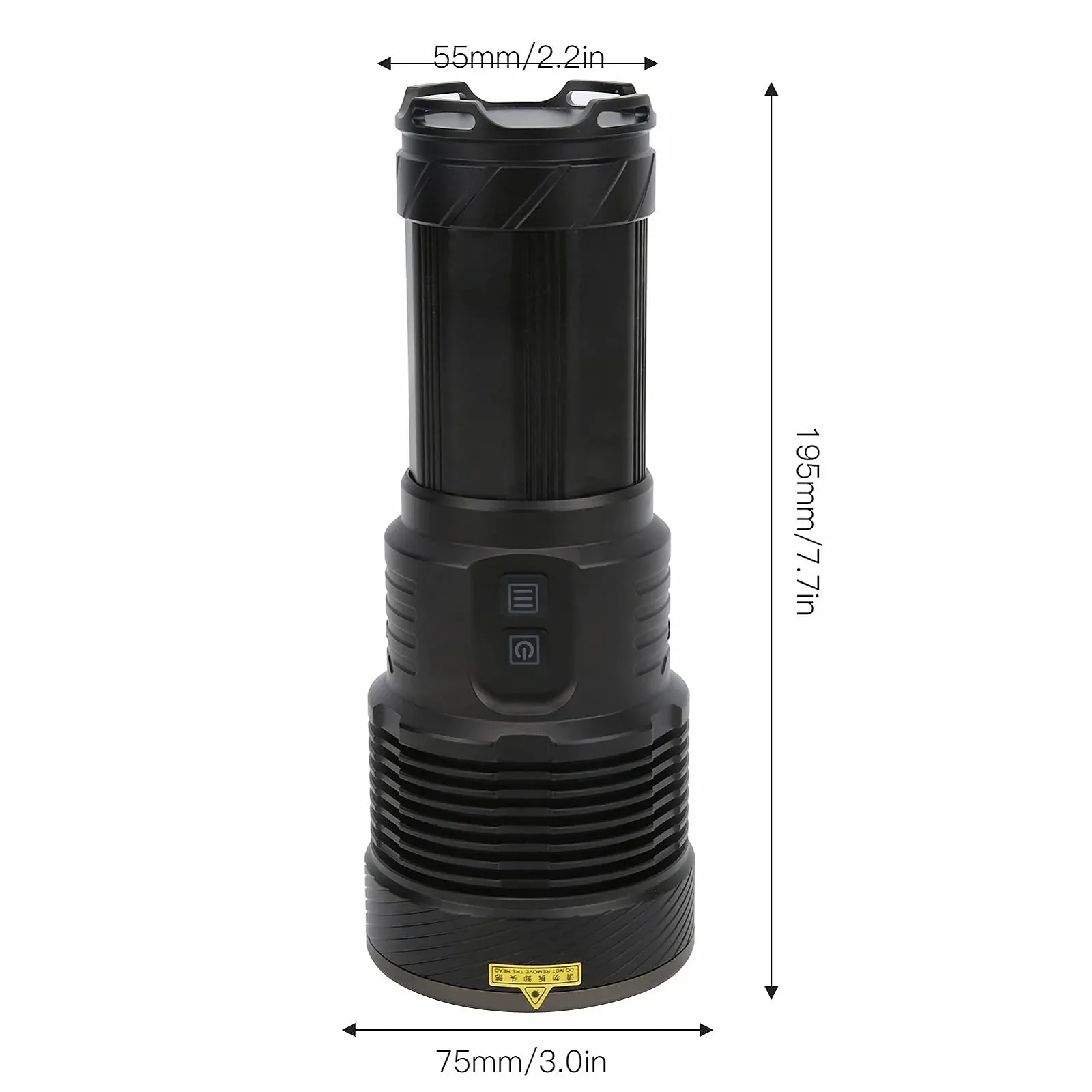 LED Ліхтарик з Type-C USB зарядкою, фото №7