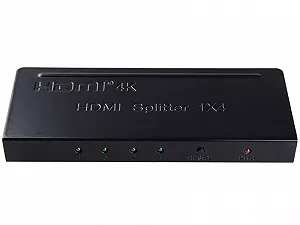 Сплиттер PowerPlant HDMI 1x4 V1.4, 4K (HDSP4-M)