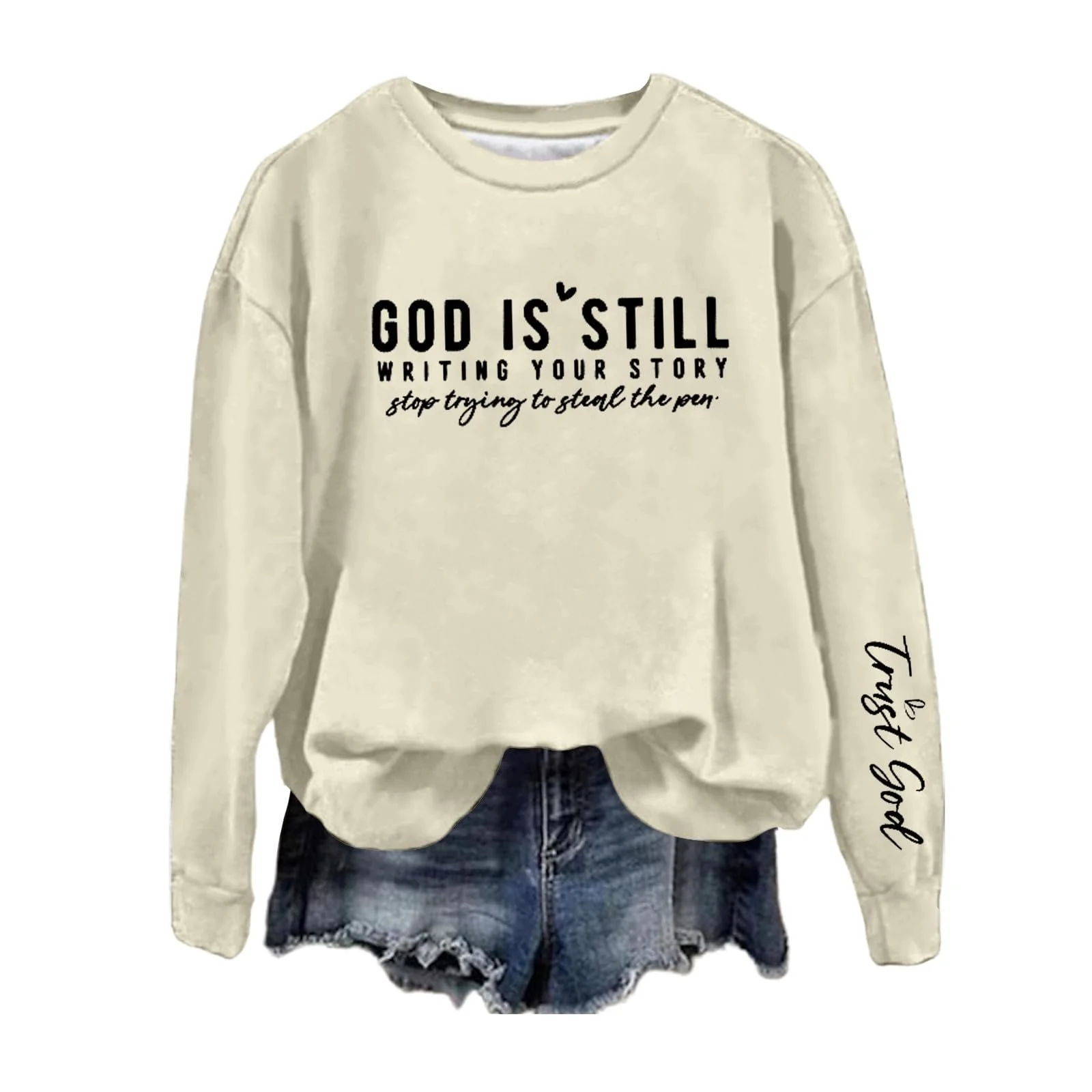 Світшот Жіночий з круглим вирізом, фото №1