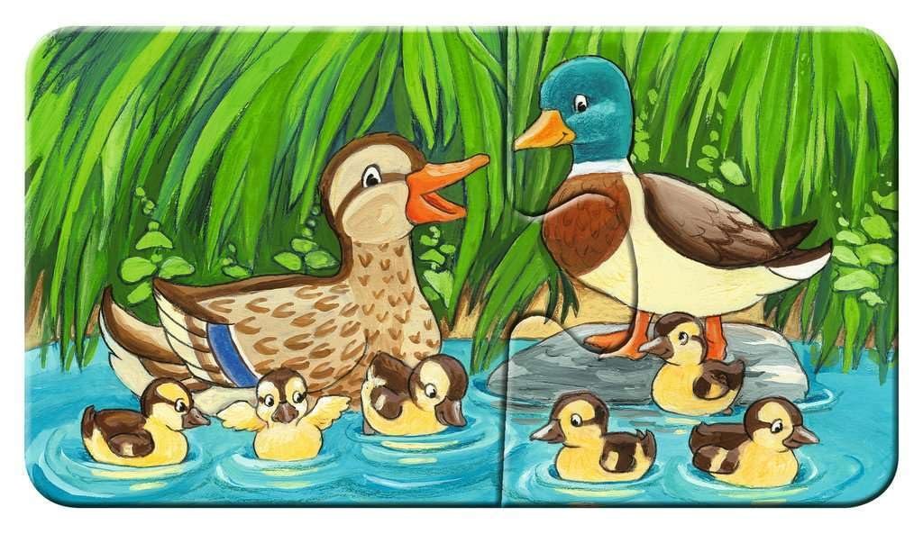Пазл дитячий Ravensburger My First Puzzle Animal Families on the Farm 05072 9 x 2 деталі, фото №10