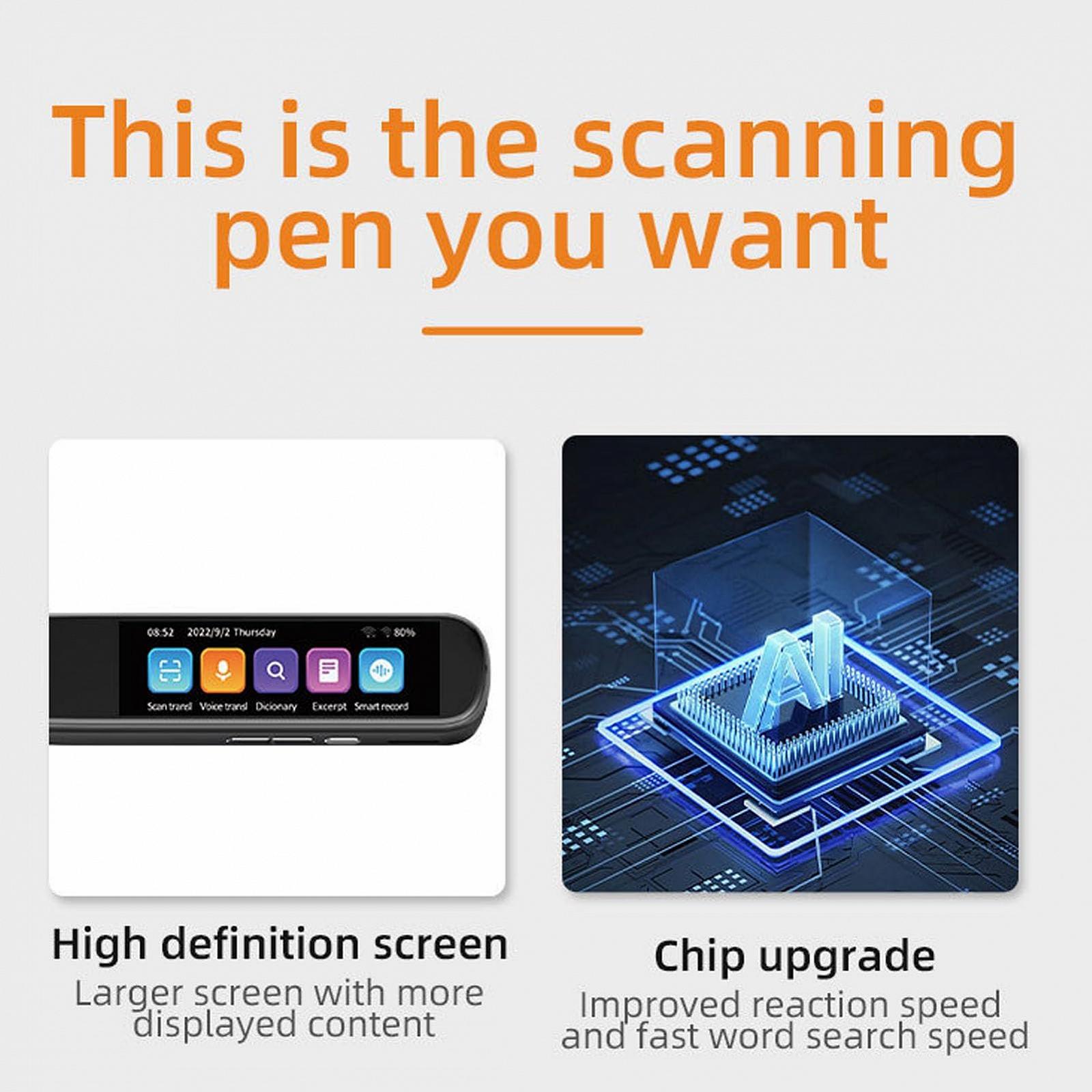 Ручка для чтения при дислексии, для перевода, Traductor De Voz Instantaneo, для чтения, цифровой считыватель, фото №8
