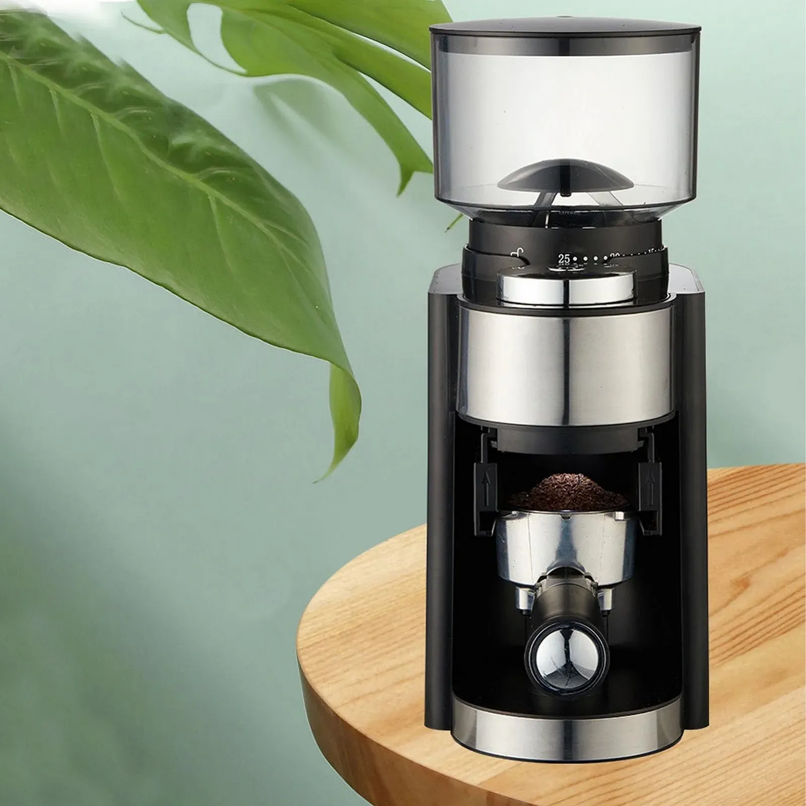 Электрическая кофемолка Topyond Большая емкость, сердцевина из нержавеющей стали, регулируемая, фото №3