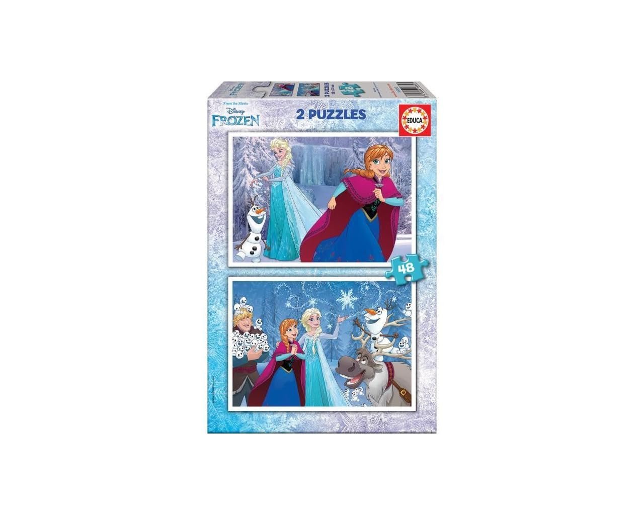 Пазл Educa Frozen 2 x 48 элементов 28 x 20 см, фото №1 Пазл Educa Frozen 2 x 48 элементов 28 x 20 см, фото №1