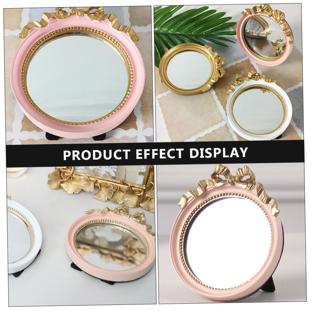 Зеркало Angoily Antique Macaron Travel Pocket, фото №2