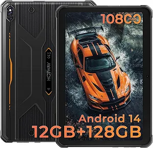 Планшет 10.1" HOTWAV R8 4+8/128Gb 4G 2-SIM 8 ядер Android 14 10800 mAh Помаранчевий - Фото 1