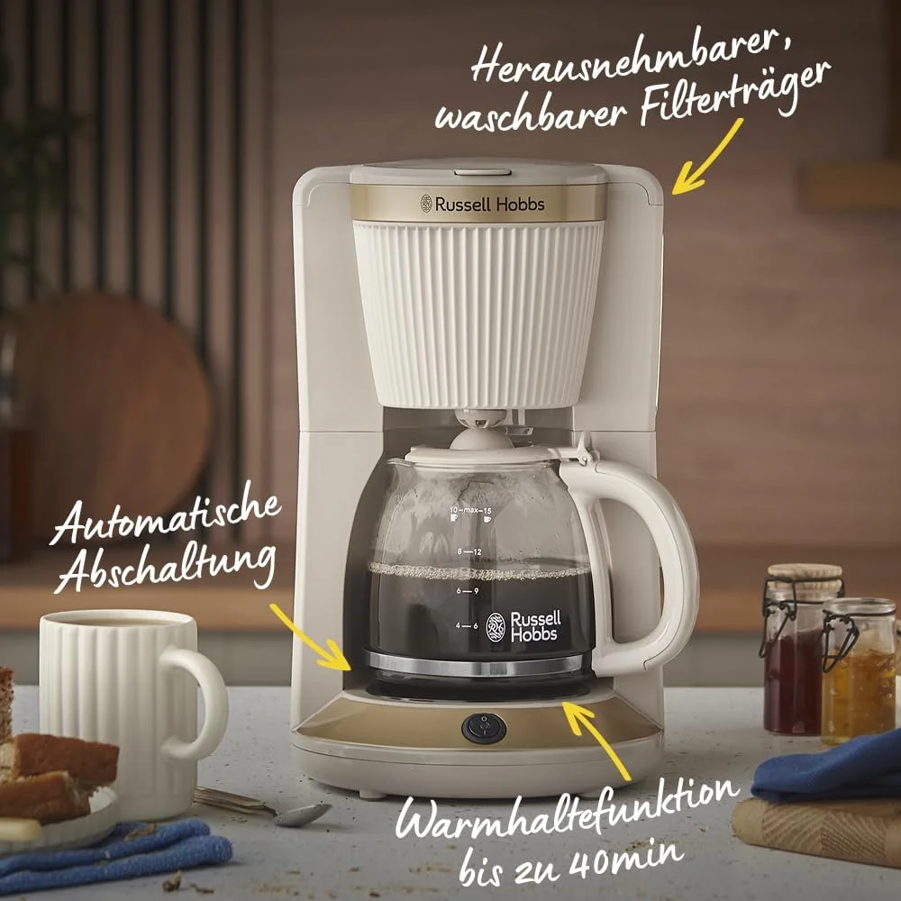 Фильтр-кофеварка Russell Hobbs Brontë Stone 26781-56 1.25 л 1100 Вт, фото №2