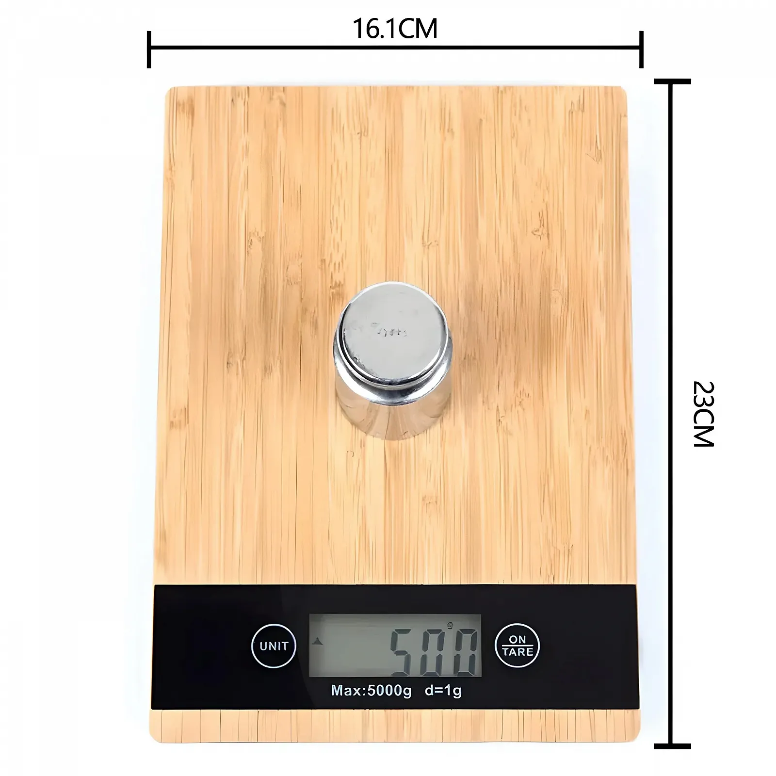 Ваги кухонні цифрові Retoo Bamboo Design 5 кг Sensor Touch LCD дисплей, фото №9 Ваги кухонні цифрові Retoo Bamboo Design 5 кг Sensor Touch LCD дисплей, фото №9