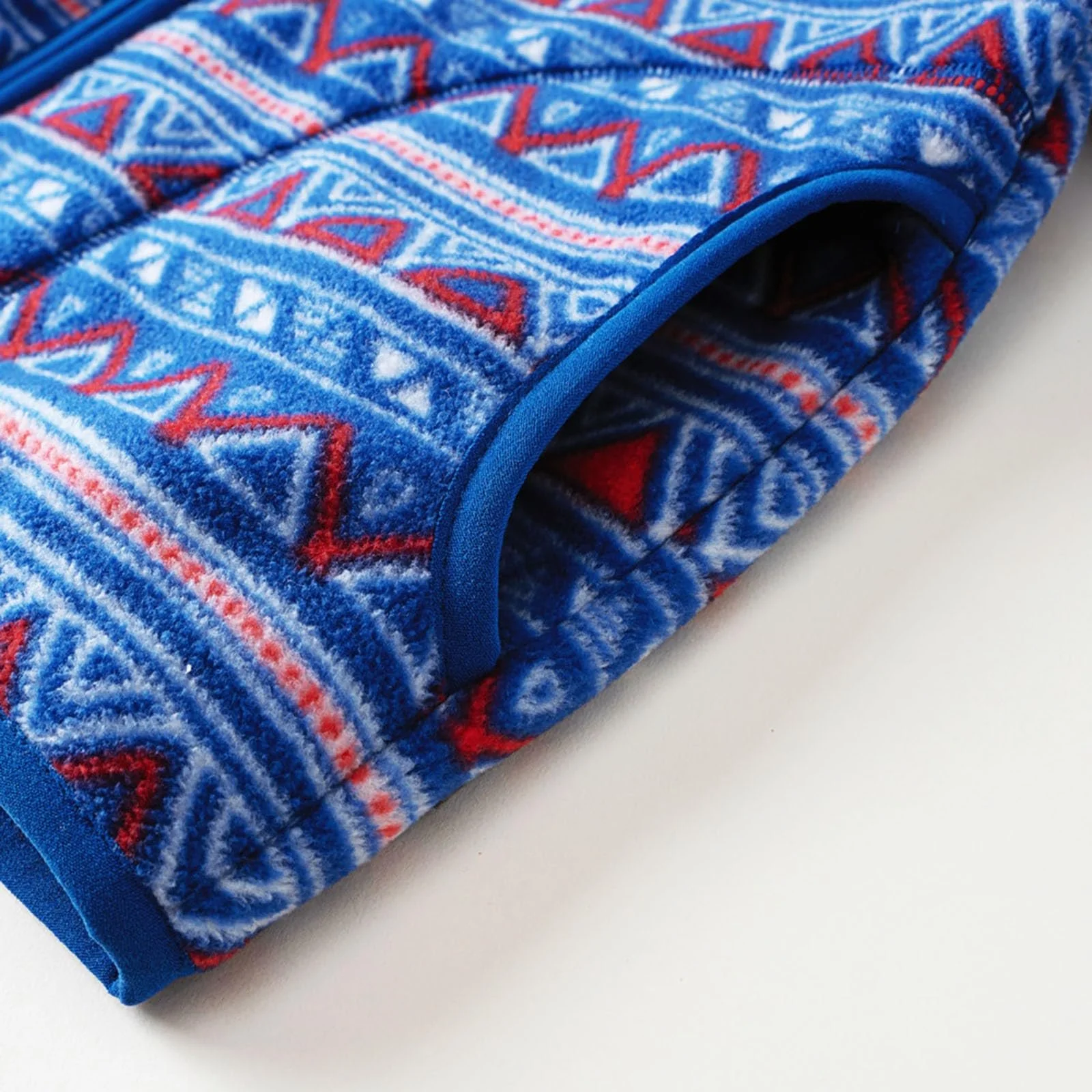 Унісекс Флісова Куртка для Дітей з Геометричним Дизайном, фото №2