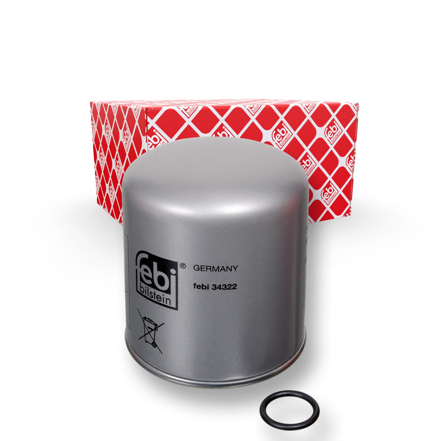 Патрон осушителя воздуха FEBI BILSTEIN 34322 для DAF FORD IVECO MAN, фото №1