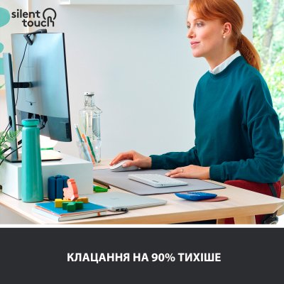 Мышка Logitech Signature M650 L Wireless Off-White (910-006238), фото №3 Мышка Logitech Signature M650 L Wireless Off-White (910-006238), фото №3
