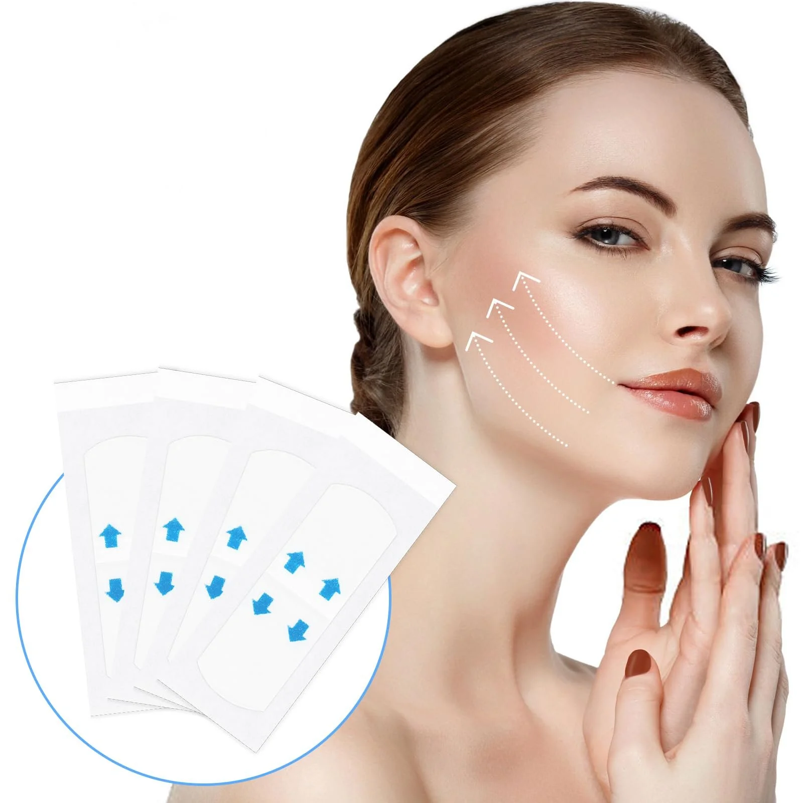 Ленты для подтяжки лица JIYIN 120 шт, фото №7