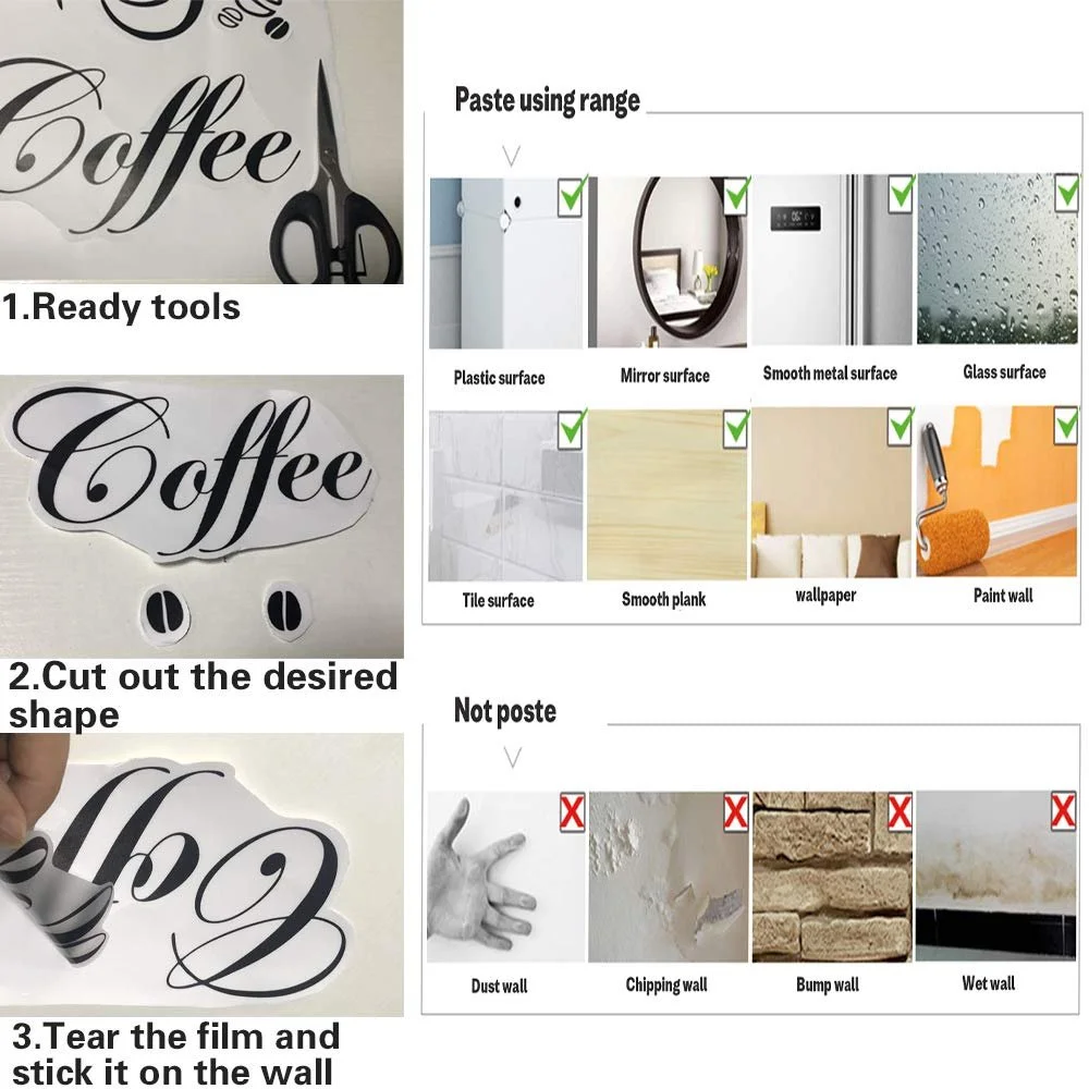 Настінні наклейки Muslim Sign Islam Arabic Allah Quran Words Вінілові Чорний, фото №7