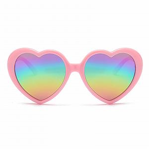 Сонцезахисні окуляри Серце YUELUQU Поляризовані 90-х Вінтажні synthetic.ua - Фото 1