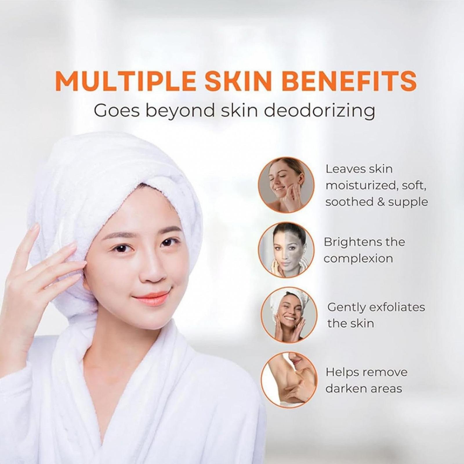 Гель для душу Persimmon Body Wash Fresh Body Natural Deodorant Wash Antiperspirant з хурмою (3 шт.), фото №4