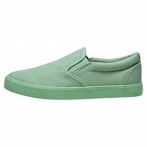 Чоловічі Сліпони Jamron З Льону Однотонні Повсякденні Кеди Plimsolls synthetic.ua - Фото 1