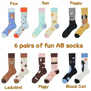 Шкарпетки Жіночі Cozy 6 пар, One Size, Різнокольорові synthetic.ua - Фото 1