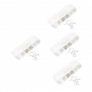 Діаманти для нігтів MAGICLULU, 4 коробки, блискучі, прості у використанні, для аксесуари для прикрас - Фото 1