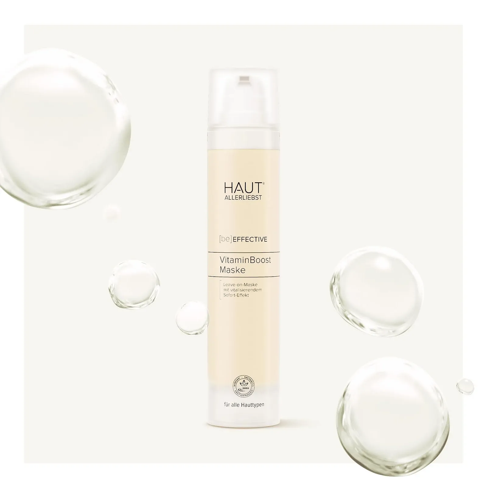 Маска для обличчя HAKA Vitamin Boost, 50 мл, Зволожуюча, Зміцнююча та Ліфтинг-ефект, фото №2