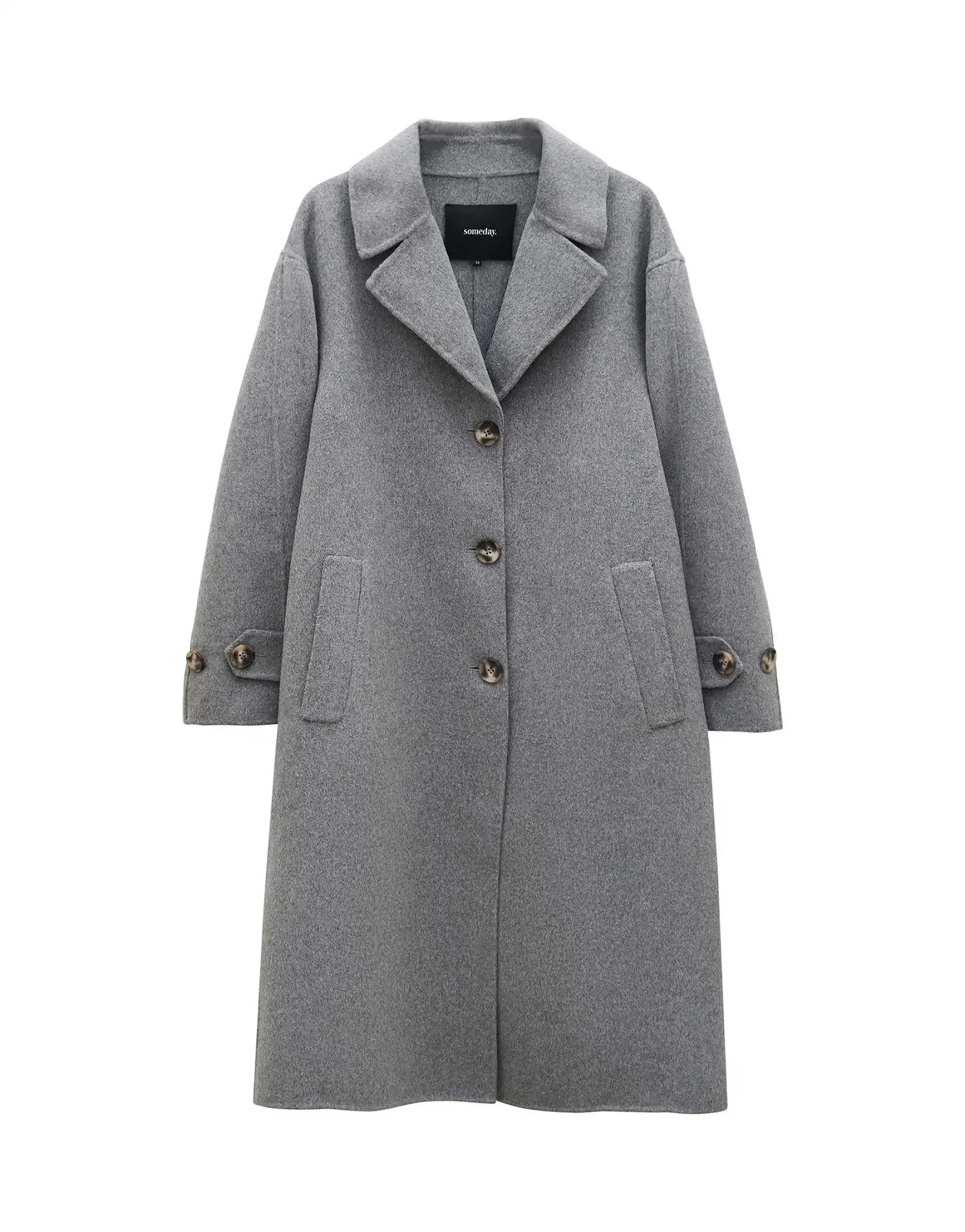 Пальто someday Varala Свободный Шерсть Женский, фото №1 Пальто someday Varala Свободный Шерсть Женский, фото №1