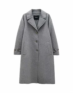 Пальто someday Varala Свободный Шерсть Женский - Фото 1