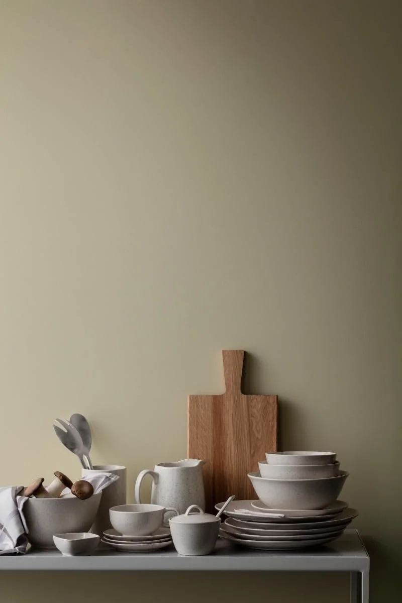 Миска Broste Copenhagen Nordic Vanilla L на ножках 11 см, фото №2