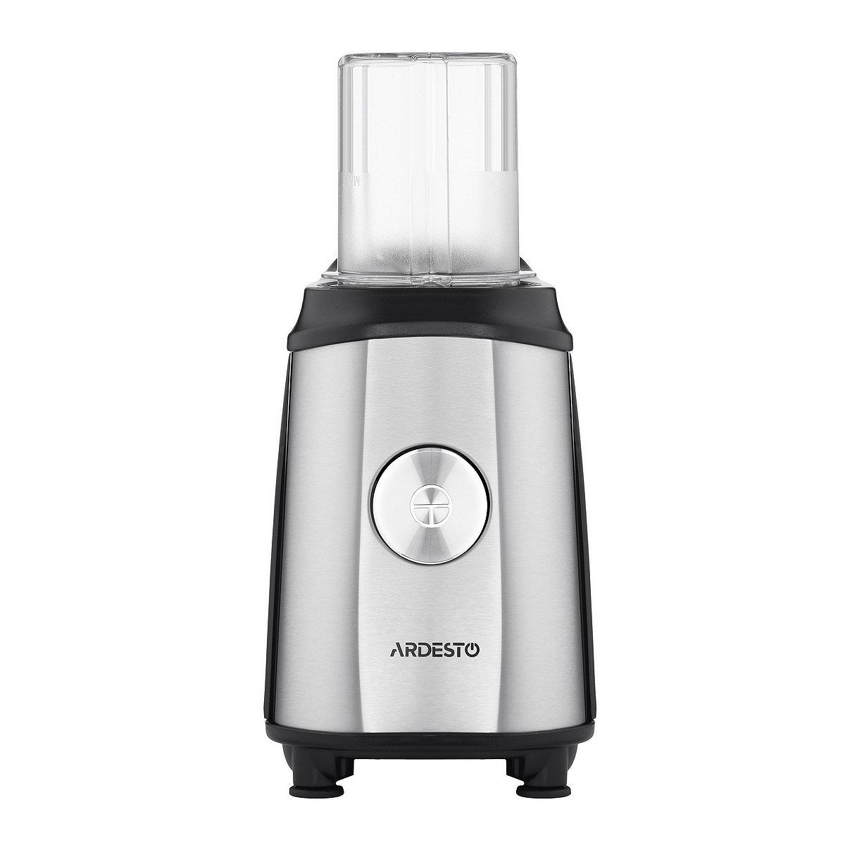Блендер для смузі Ardesto SBG-F350, 350Вт,2в1, пляшка 600мл 300 мл кавомолка чорно-сріб, фото №13 Блендер для смузі Ardesto SBG-F350, 350Вт,2в1, пляшка 600мл 300 мл кавомолка чорно-сріб, фото №13