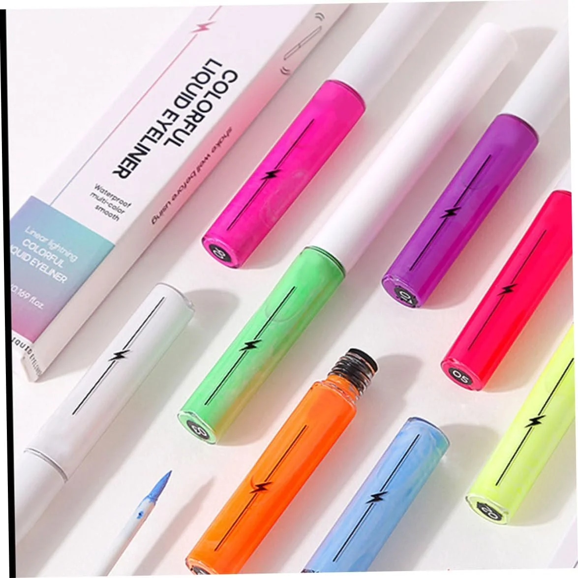 Гелевая Подводка Colourful Quick Drying Matte Luminous Style2, фото №7