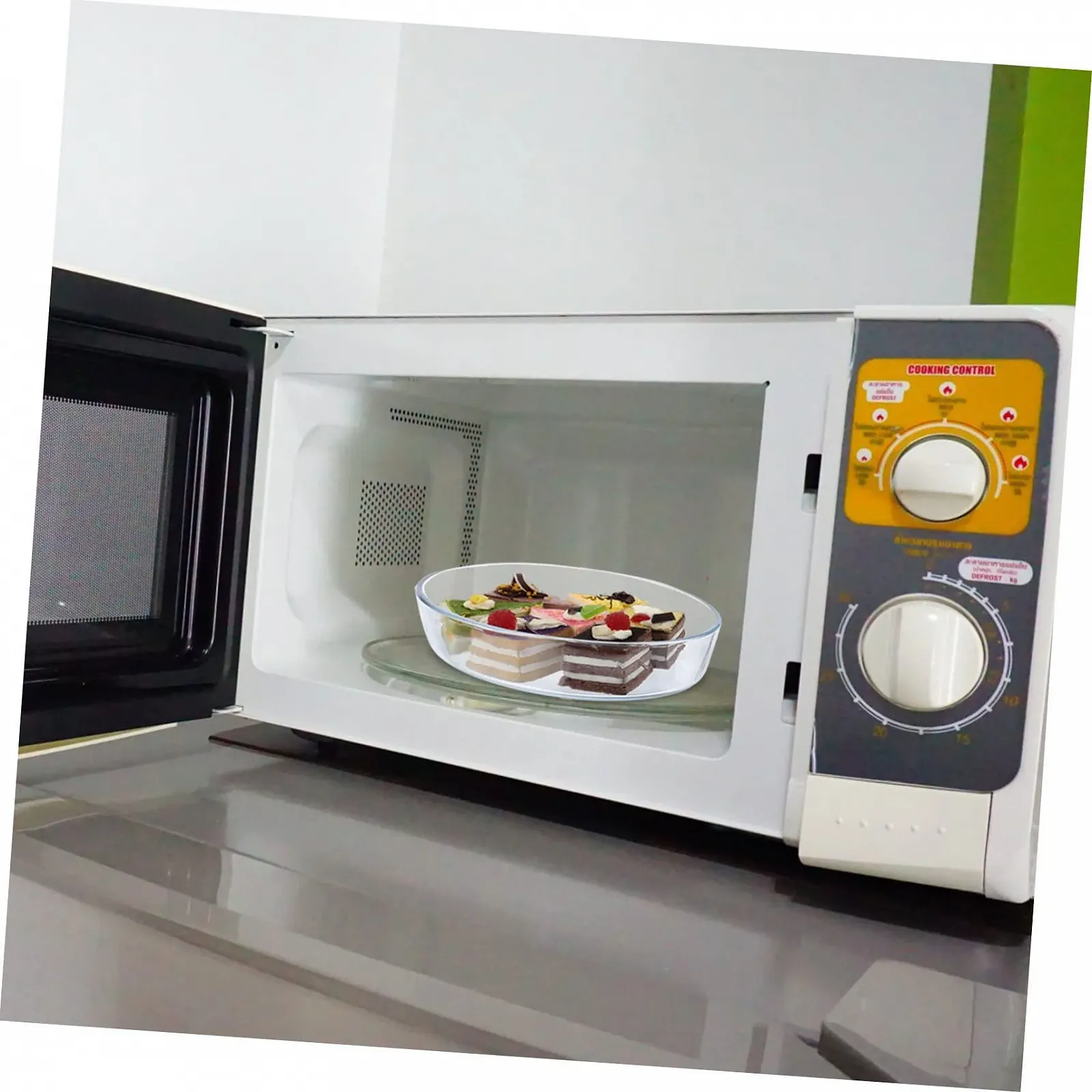 Форма для запікання Heat Resistant Glass 1,6 л овальна з гладкими краями Crystal Clear, фото №6