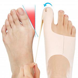 Коректор Hallux Valgus Регульований Hallux Valgus Бандаж з нековзним ремінцем на п'яті L - Фото 1