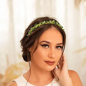 Обруч для волос IYOU Блестящие стразы synthetic.ua - Фото 1