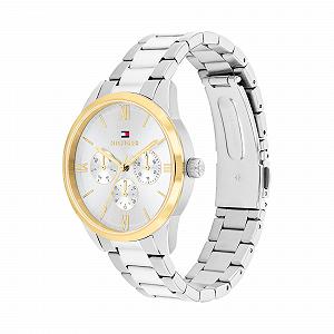 Женские кварцевые часы Tommy Hilfiger Multi Dial 1782767 серебристый synthetic.ua - Фото 1