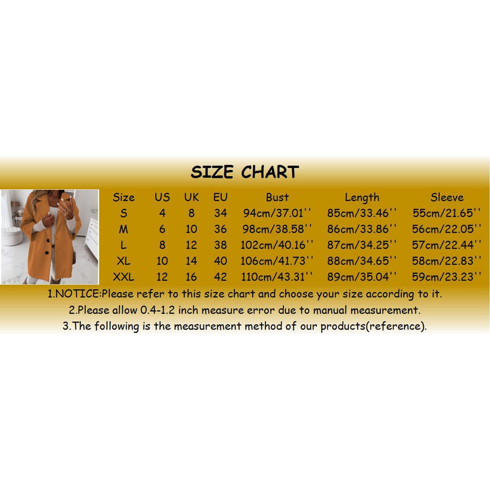 Коротке пальто pvucpot Вовна Жіноче 3/4 рукава З коміром з лацканами Двобортне, фото №5