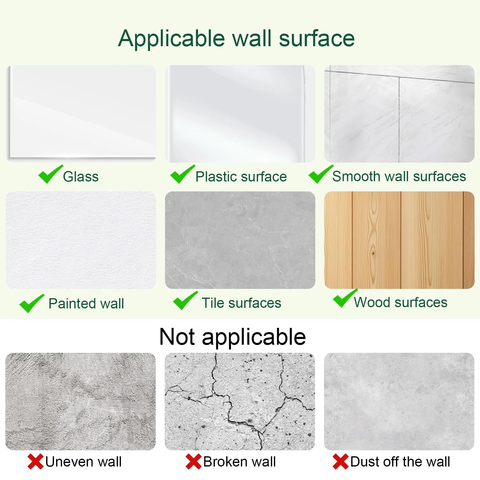 Наклейки на стіну 3D Зелені рослини 5 дизайнів Самоклеючі 30 x 29 см, фото №7