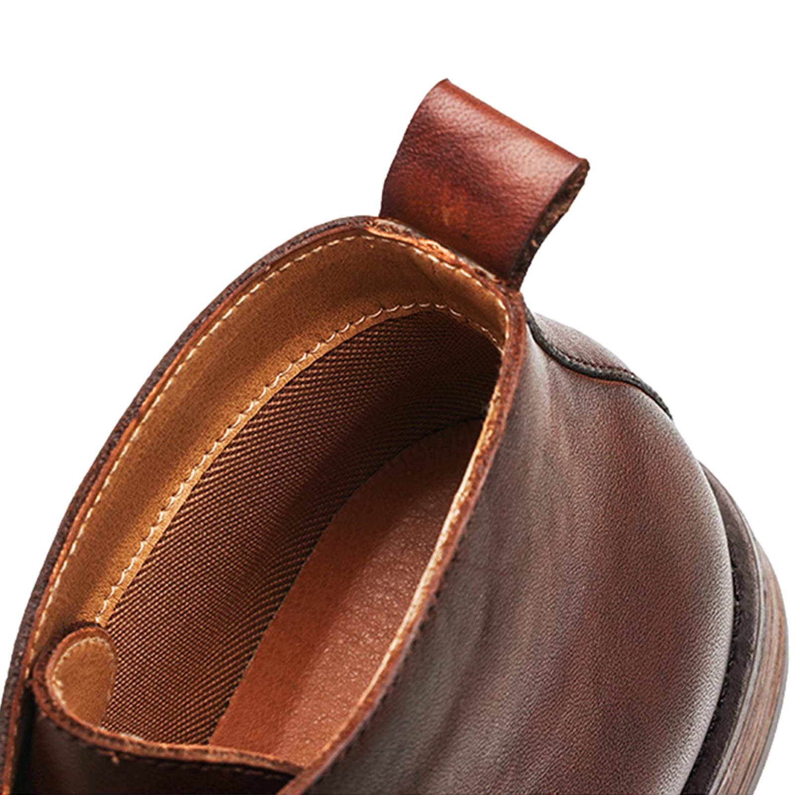 Ботинки Rismart Dress, кожаные зимние, высокие до щиколотки, фото №5
