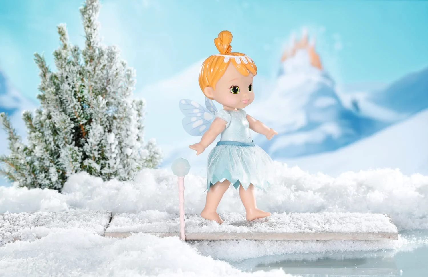 Кукла Zapf Creation BABY born Storybook Fairy Ice Крылья Изменение цвета тату Свет палочка 18 см, фото №14 Кукла Zapf Creation BABY born Storybook Fairy Ice Крылья Изменение цвета тату Свет палочка 18 см, фото №14