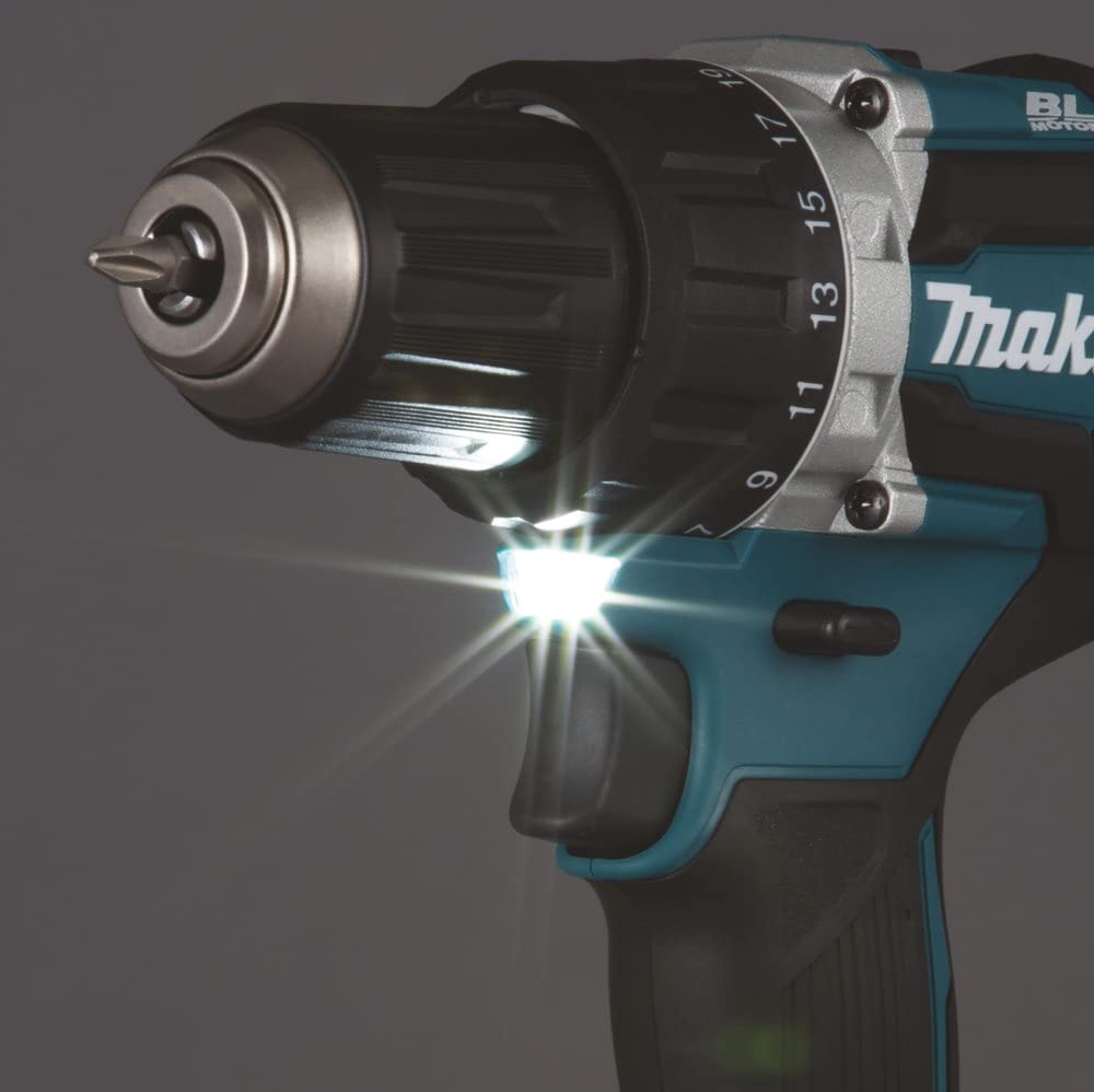 Дриль-шурупокрут Makita DDF484Z акумуляторний 450 Вт 18 В синій/чорний, фото №4