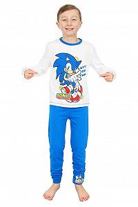 Піжама Sonic The Hedgehog Let's Do This Long Gamer Бавовна для хлопчиків - Фото 1