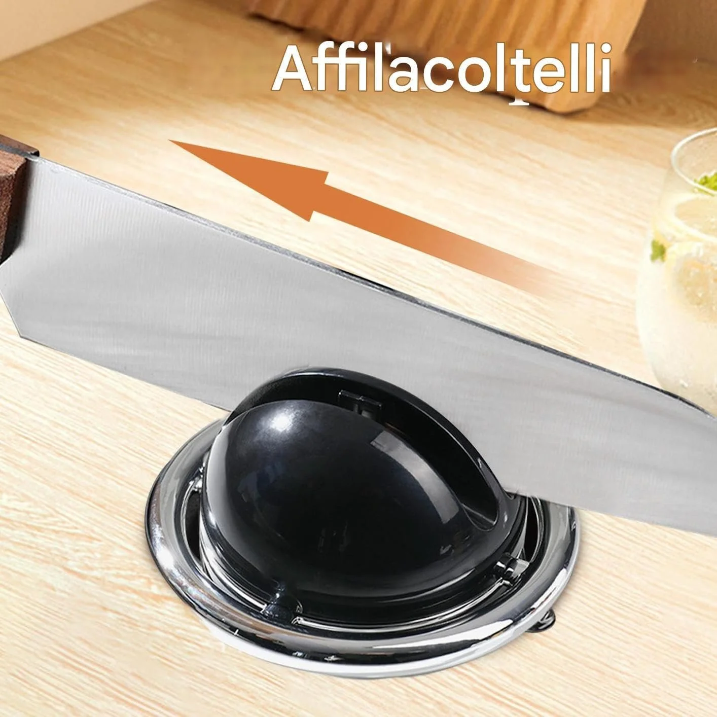 Точилка для кухонных ножей Planet Professional на присоске, фото №2