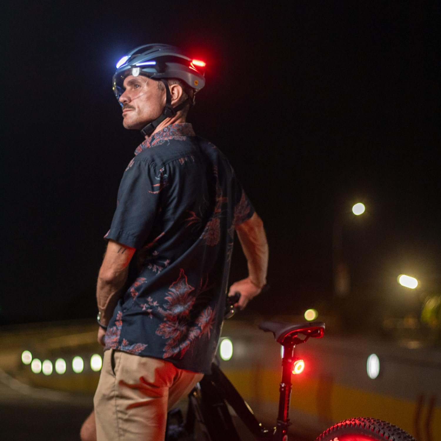 Шолом Smart Lumos Ultra E-Bike з передніми та задніми LED ліхтарями, висувним захисним щитком, з керуванням через додаток, NTA 8667 Certified, для електровелосипеда, самоката, велосипеда, для дорослих, чоловіків та жінок, фото №7