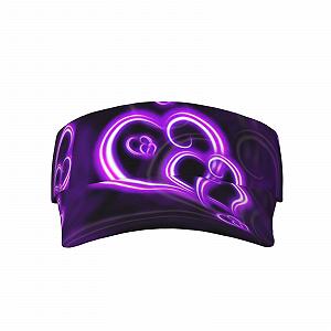 Бейсболка-козырек Purple Love Printing Спортивная Унисекс - Фото 1